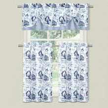 Kate Aurora Rooster Toile Complete 3 Pc Café  Kitchen Curtain Tier And Valance Set