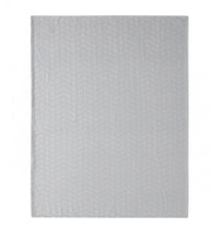 Kate Aurora Pastel Chic Embossed Leaves Ultra Plush Accent Throw Blanket - 50 in. W x 60 in. L