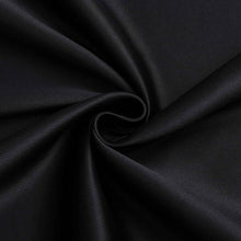 Kate Aurora Basic Drape Light Filtering Woven Jacquard Thermal Single Rod Pocket Window Curtain Panel - Black