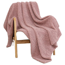 Kate Aurora Ultra Lux Oversized & Heavyweight Regency Accent Throw Blanket - 50" x 70" - Rose