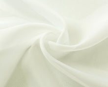 Kate Aurora Living Designer Sheer Voile Rod Pocket Curtains For Small Windows - 52 in. W x 45 in. L, Ivory