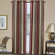 GoodGram Royal Ombre Crushed Semi Sheer 84 in. Long Curtain Panel Pair - 50 in. W x 84 in. L, Burgundy
