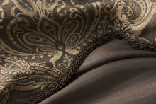 Kate Aurora Complete 5 Piece Sheer Window in a Bag Curtain & Valance Set - 52 in. W x 84 in. L, Brown