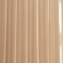 Kate Aurora Transparent Pastel 6 Gauge Hotel Non-Toxic Odor Free PEVA Shower Curtain Liner - Mold & Mildew Resistant - Carame