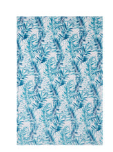 Kate Aurora Blue & Pink Tropical Sea Breeze Floral Ultra Soft & Plush Accent Throw Blanket - 50 in. x 70 in.