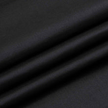 Kate Aurora Black & Gold Halloween Complete Attached Rod Pocket Window Curtain Set