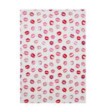 Kate Aurora Valentine's Day Pink & Red Lips Oversized Accent Throw Blanket - 50 in. x 70 in.