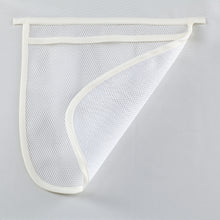 GoodGram Heavy Weight Fabric Shower Curtain Liners With Mesh Pockets - Standard Size