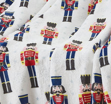 Kate Aurora Living Nutcrackers Ultra Soft & Plush Hypoallergenic Christmas Throw Blanket Cover