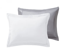 Kate Aurora Living Goose Down Alternative Bed in a Bag Complete Comforter Set - King, White/Gray