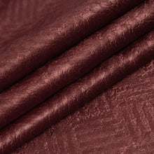 Kate Aurora Luxe Living Raised Chenille All Purpose Fabric Tablecloth - 54 in. W x 84 in. L - Burgundy/Spice