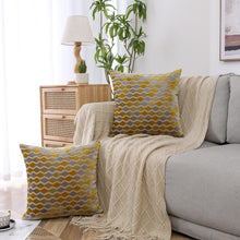 Kate Aurora 1 Piece Nolita Argyle Raised Chenille Ultra Plush & Fluffy 18"x 18" Filled Accent Throw Pillow With Removable Zip