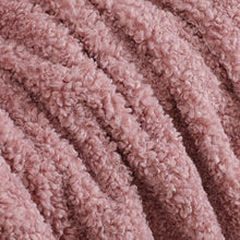 Kate Aurora Ultra Lux Oversized & Heavyweight Regency Accent Throw Blanket - 50" x 70" - Rose