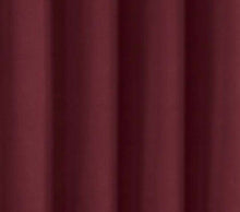 GoodGram 2 Pack: Hotel Thermal Grommet 100% Blackout Curtains - 52 in. W x 84 in. L, Burgundy