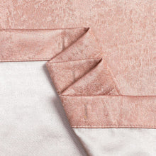 Kate Aurora Serena Elegant Jacquard Woven Fabric Shower Curtain - Standard Size - Blush