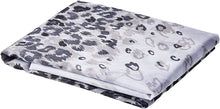 Kate Aurora 2 Piece Safari Themed Animal Print Rod Pocket Sheer Window Curtain Panels - 84 in. Long - Black