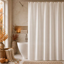 GoodGram Ultra Heavy Hotel Weight Odorless PEVA Vinyl Shower Curtain Liner - Standard Size - Frosted Clear