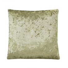 Kate Aurora Belissima Textured Velvet 18" x 18" Filled Accent Throw Pillow - Moss