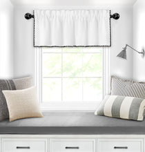 Kate Aurora Complete Coastal Hamptons Living Rod Pocket Textured Semi Sheer 3 Piece Window Curtain & Valance Set - 84 in. Lon