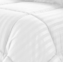 GoodGram 8 Pc Hotel Down Alternative Bed in a Bag Comforter Set - White Full/Queen