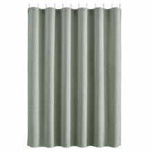 Kate Aurora Hotel Spa Collection Waffle Embossed Fabric Shower Curtain - 70 in. x 72 in. - Sage
