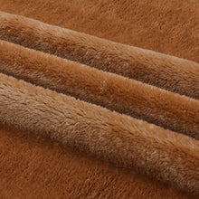 Kate Aurora Ultra Lux Oversized Heavyweight Pumpkin Spice Accent Throw Blanket - 50"x70"