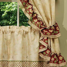 GoodGram Sunflower Complete 5 Piece Cottage Kitchen Curtain Set - 58 in. W x 24 in. L