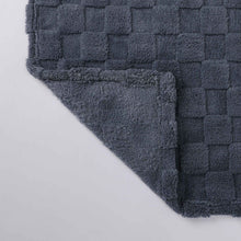 Kate Aurora Greenwich Ultra Soft & Plush Accent Throw Blanket - 50 in. x 60 in. - Blue