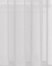GoodGram Basic Home Grommet Top Sheer Single Window Curtain - 52 in. W x 63 in. L, White