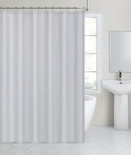 Kate Aurora Living Hotel Collection Mold & Mildew Resistant Fabric Shower Curtain - Gray