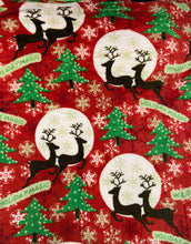 Kate Aurora Holiday Living Christmas Holiday Magical Reindeer Plush Accent Red Throw Blanket - 50 in. W x 60 in. L