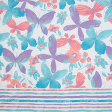 Kate Aurora Montauk Accents Complete 5 Piece Juvi Butterfly Themed Fabric Shower Curtain Bathroom Set