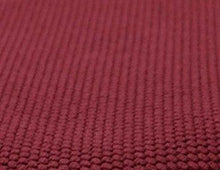 Kate Aurora Nantucket Farms Ultra Soft Chenille Burgundy Red Memory Foam Non Slip Chair Cushion Pads - 6 Piece