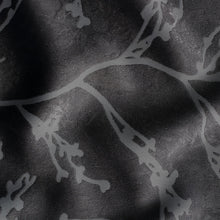 Kate Aurora 2 Pack Arbor Room Darkening Floral Grommet Top Window Curtain Panels - 52 in. W x 84 in. L, Gray