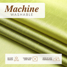 Kate Aurora Home Living 2 Piece Lightweight Basic Sheer Grommet Top Curtain Panels - 54 in. W x 84 in. L, Avocado Green