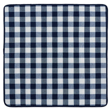 Kate Aurora 2 Pack Country Farmhouse Buffalo Plaid Zippered Pillow Covers - 18 in. W x 18 in. L, Navy