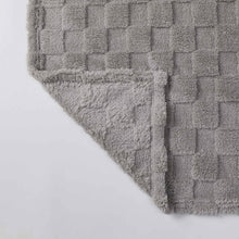 Kate Aurora Greenwich Ultra Soft & Plush Accent Throw Blanket - 50 in. x 60 in. - Silver