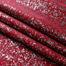 Kate Aurora 2 Pack Glam Metallic Sparkle Thermal Light Filtering Grommet Top Curtains - 52 in. W x 84 in. L, Burgundy