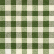GoodGram Buffalo Check Gingham Custom Window Curtain Treatments - Single Curtain Panel 42 in. W x 63 in. L, Sage
