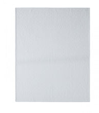 Kate Aurora Ultra Soft & Plush Modern Ogee Fleece Throw Blanket Covers - 50 in. W x 60 in. L - White