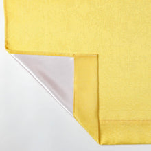 Kate Aurora Serena Elegant Jacquard Woven Fabric Shower Curtain - Standard Size - Yellow