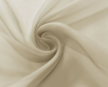 Kate Aurora Living Designer Sheer Voile Rod Pocket Curtains For Small Windows - 52 in. W x 45 in. L, Linen