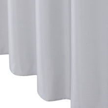 Kate Aurora Living Hotel Collection Mold & Mildew Resistant Fabric Shower Curtain - Gray