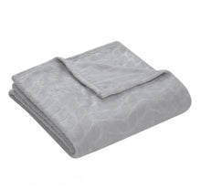 Kate Aurora Pastel Chic Embossed Leaves Ultra Plush Accent Throw Blanket - 50 in. W x 60 in. L