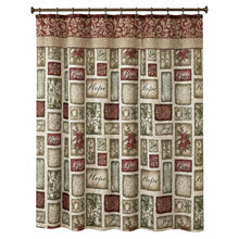 Kate Aurora Christmas Country Farmhouse Patchwork Lightweight Fabric Shower Curtain