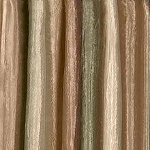 GoodGram Ombre Crushed Satin Sheer Single Window Curtains & Valances - 46 in. W x 42 in. L Single Valance, Earth