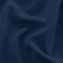 GoodGram 2 Pack Basic Solid Colored Semi Blackout Grommet Top Curtain Panels - 52 in. W x 84 in. L, Navy