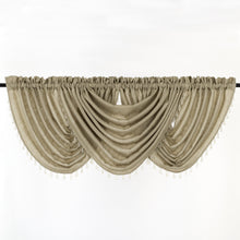 Kate Aurora Living Textured Crepe Sheer Single Window Curtain Treatments And Valances