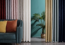 Kate Aurora Modern Art Contemporary 2 Pack Light Filtering Grommet Top Curtains