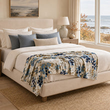 Kate Aurora Modern Floral Ultra Soft & Plush Throw Blanket Cover - 50 in. W x 70 in. L